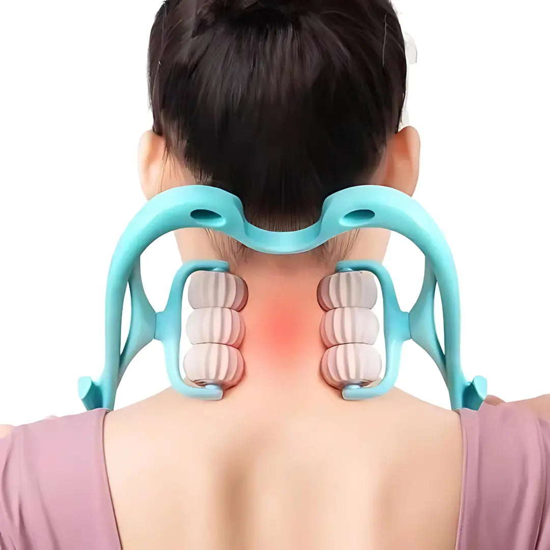 Six Wheels Neck Massager