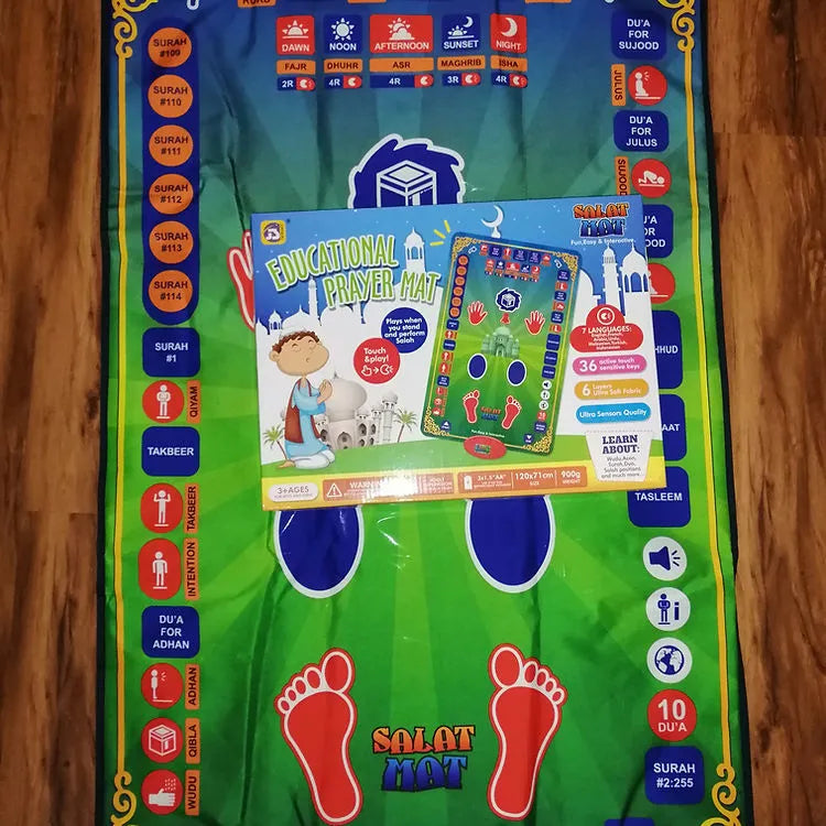 Educational Prayer Mat For kids