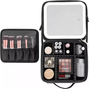 LED Makeup Bag With Mirror Lights