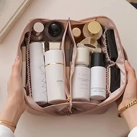 Leather Cosmetic Pouch