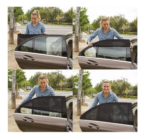 Car Side Window Curtain (Pack of 4)