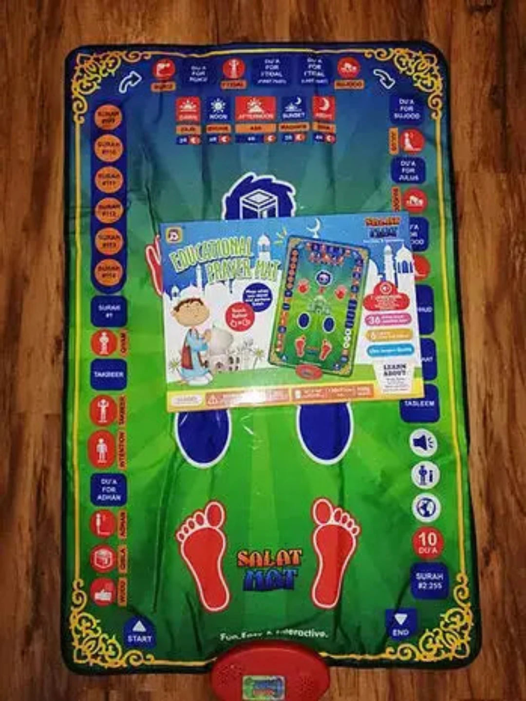 Educational Prayer Mat For kids