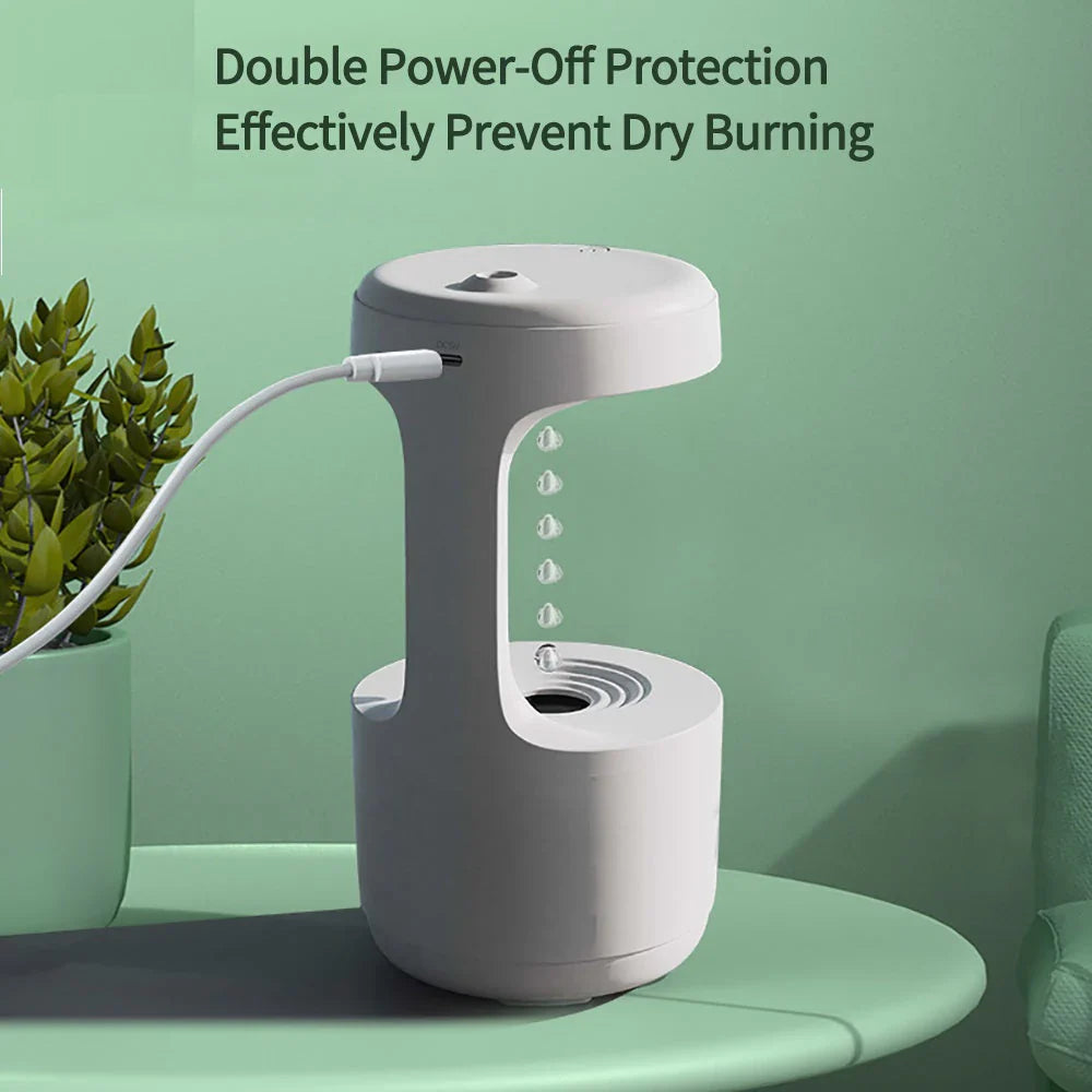 Anti-Gravity Water Droplet Humidifier USB Humidifier