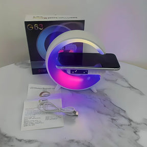 G lamp Wireless Charger & Speaker